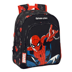 Bērnu soma Spiderman Hero Melns (27 x 33 x 10 cm) cena un informācija | Skolas somas | 220.lv