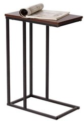 Диванный стол Ecarla 35x50x54 см, коричневый цена и информация | Журнальные столики | 220.lv