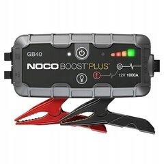 Пусковое устройство Noco GB40 Boost 12V 1000A Jump Starter со встроенной батареей 12V/USB цена и информация | Зарядные устройства для аккумуляторов | 220.lv