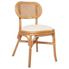 Комплект из 4 стульев коричневый / черный цена и информация | Стулья для кухни и столовой | 220.lv