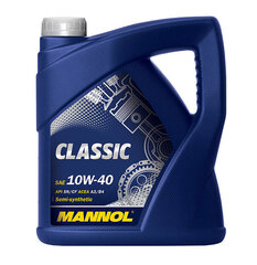 Mannol eļļa Classic 10W-40, 5L cena un informācija | Motoreļļas | 220.lv