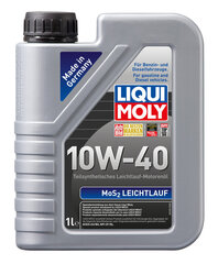 Liqui Moly pussintētiska motoreļļa ar MoS2 SAE 10W-40, 1L cena un informācija | Motoreļļas | 220.lv