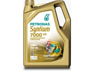 Petronas Syntium 7000 VO 0W-20 motoreļļa, 5L cena un informācija | Motoreļļas | 220.lv
