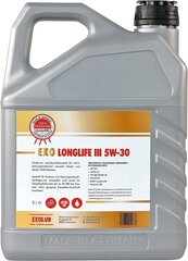 5 литров Exo Longlife III 3 SAE 5W-30 Моторное масло полностью синтетическое 5L цена и информация | Моторное масло | 220.lv