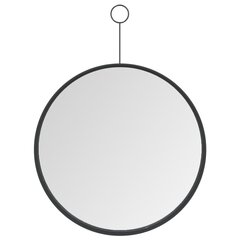 piekarams spogulis ar āķi, melns, 30 cm cena un informācija | Spoguļi | 220.lv