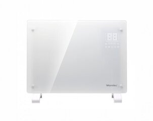 Dekoratīvais sildītājs 52x47x7,5 cm konvektors WARMTEC EGW 1000 W ar Wi-Fi vadības funkciju, balts cena un informācija | Sildītāji | 220.lv