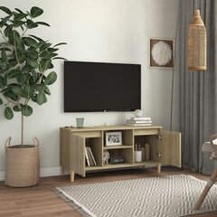 TV skapis, 103,5x35x50 cm, brūns cena un informācija | TV galdiņi | 220.lv