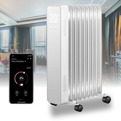 Eļļas sildītājs Simple, 2500 W cena un informācija | Sildītāji | 220.lv