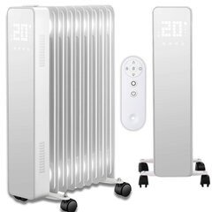 Eļļas sildītājs Simple, 2500 W cena un informācija | Sildītāji | 220.lv