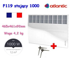 Электрический конвектор Atlantic F119 Design 1000W PLUG цена и информация | Обогреватели | 220.lv