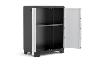 Шкаф Linear Base Cabinet, черный / серый / темно-синий цена и информация | Комоды | 220.lv