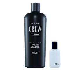 AMERICAN CREW Precision Blend 4,5% Attīstošs līdzeklis 40 ml ATTĒLOŠANAS PUDIŅA AIZSTĀJĒJS cena un informācija | Matu krāsas | 220.lv