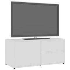 TV skapītis, balts, 80x34x36 cm, skaidu plāksne cena un informācija | TV galdiņi | 220.lv