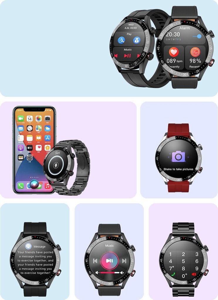 Gravity GT4-4 cena un informācija | Viedpulksteņi (smartwatch) | 220.lv