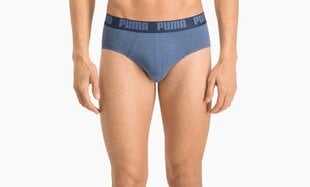 Puma Trikotāžas Apakšveļa Basic Brief Blue 889100 21/L cena un informācija | Vīriešu apakšbikses | 220.lv