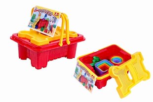 Smilšu kastes rotaļlietu komplekts cena un informācija | Ūdens, smilšu un pludmales rotaļlietas | 220.lv