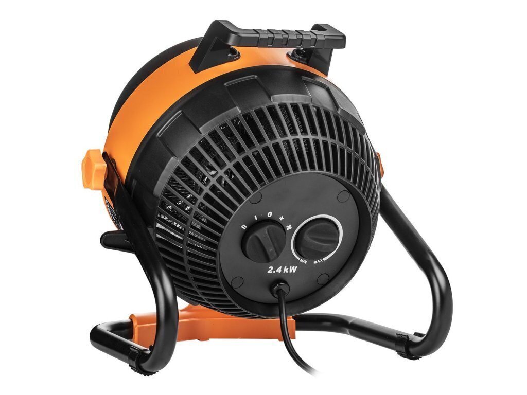 Brīvi novietojams elektriskais sildītājs/ventilators NEO, 2400W, 90-070 cena un informācija | Sildītāji | 220.lv