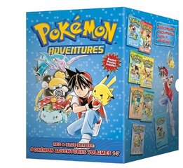 Pokemon Adventures Red &amp; Blue Box Set (Set Includes Vols. 1-7): Set includes Vol. 1-7, Volumes 1-7, Set Includes Vol. 1-7 cena un informācija | Grāmatas pusaudžiem un jauniešiem | 220.lv