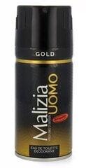 Izsmidzināmais dezodorants Malizia Uomo Gold vīriešiem, 150ml cena un informācija | Dezodoranti | 220.lv