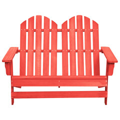 Divvietīgs dārza krēsls , sarkans cena un informācija | Dārza krēsli | 220.lv