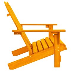 Divvietīgs dārza krēsls , oranžs cena un informācija | Dārza krēsli | 220.lv