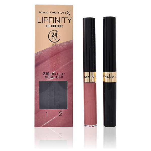 'Set kozmetike za žene Lipfinity Max Factor 2 pcs' cena un informācija | Lūpu krāsas, balzāmi, spīdumi, vazelīns | 220.lv