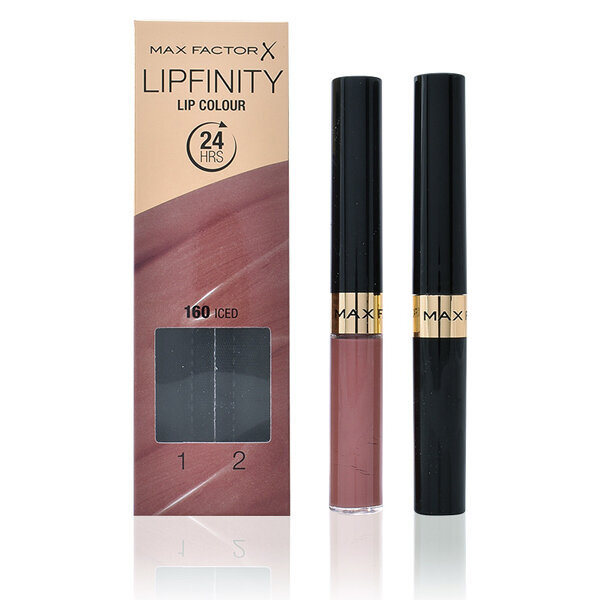 'Set kozmetike za žene Lipfinity Max Factor 2 pcs' cena un informācija | Lūpu krāsas, balzāmi, spīdumi, vazelīns | 220.lv