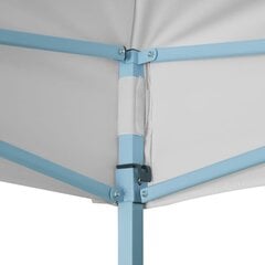 saliekama svinību telts, 3x4,5 m, balta цена и информация | Беседки, навесы, тенты | 220.lv