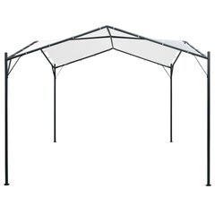 dārza nojume, 3x3x2,6 m, balta, 180 g/m² цена и информация | Беседки, навесы, тенты | 220.lv