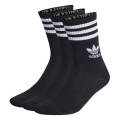 adidas originals il5022 vīriešiem juoda men's black IL5022 цена и информация | Мужские носки | 220.lv