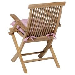 434751 Madison Seat Cushion "Panama" 46x46 cm Soft Pink цена и информация | Подушки, наволочки, чехлы | 220.lv