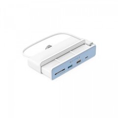 HyperDrive Hyper 6-in-1 USB-C HUB priekš iMac 24 collu cena un informācija | Adapteri un USB centrmezgli | 220.lv