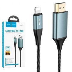 Kabeļa (vadu) adapteris / adapteris Lightning -&gt; HDMI pārveidotājs HOCO UA15 цена и информация | Адаптеры и USB разветвители | 220.lv