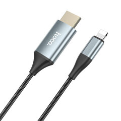 Kabeļa (vadu) adapteris / adapteris Lightning -&gt; HDMI pārveidotājs HOCO UA15 цена и информация | Адаптеры и USB разветвители | 220.lv