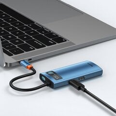 Adapteris Baseus Gleam 6in1 Hpe C - USB Type C cena un informācija | Adapteri un USB centrmezgli | 220.lv