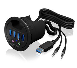 RaidSonic IB-HUB1403A cena un informācija | Adapteri un USB centrmezgli | 220.lv