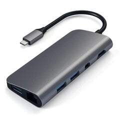 Adapteris USB-C 4K HDMI/Mini DP Gigabit Ethernet, Satechi cena un informācija | Adapteri un USB centrmezgli | 220.lv