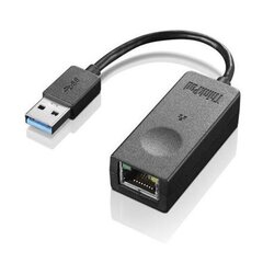 Lenovo USB 3.0 to Ethernet Adapter 4X90E51405 цена и информация | Адаптеры и USB разветвители | 220.lv