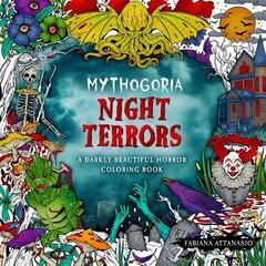 Mythogoria: Night Terrors: A Darkly Beautiful Horror Coloring Book cena un informācija | Krāsojamās grāmatas | 220.lv