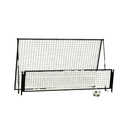 futbola atsitiena vārti, 202x104x120 cm, tērauds цена и информация | Футбольные ворота и сетки | 220.lv