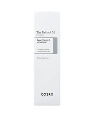 Cosrx - The Retinol 0.1 Cream, 20 ml - pretgrumbu krēms ar 0,1% retinola цена и информация | Сыворотки для лица, масла | 220.lv