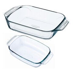 Pyrex Classic Набор посуды для духовки, боросиликатное стекло, 2 шт. цена и информация | Формы, посуда для выпечки | 220.lv