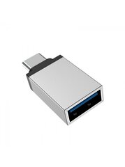 OTG Адаптер / Коннектор USB 3.0 на Type-C, OTG Переходник USB 3.0 на Type C, borofone BV3 цена и информация | Адаптеры и USB разветвители | 220.lv