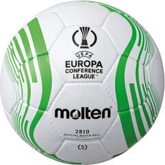 Molten Futbola UEFA Eiropas konferences līga 2021/22 F5C5000 cena un informācija | Futbola bumbas | 220.lv