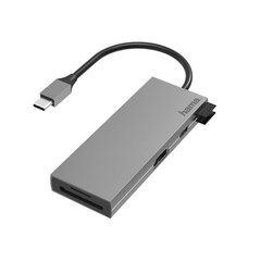 USB-адаптер Hama USB-C multiport adapter (6 портов) цена и информация | Адаптеры и USB разветвители | 220.lv