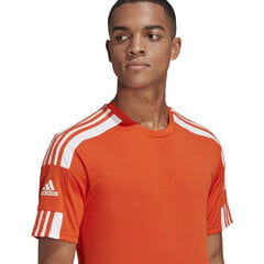 T-krekls vīriešiem Adidas Squadra 21 JSY M GN8092, oranžs cena un informācija | Futbola formas un citas preces | 220.lv