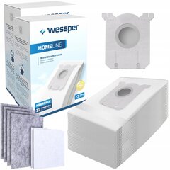 24x Wessper Classic Philips putekļsūcēja maiss + 6x ieplūdes filtrs cena un informācija | Putekļu sūcēju piederumi | 220.lv