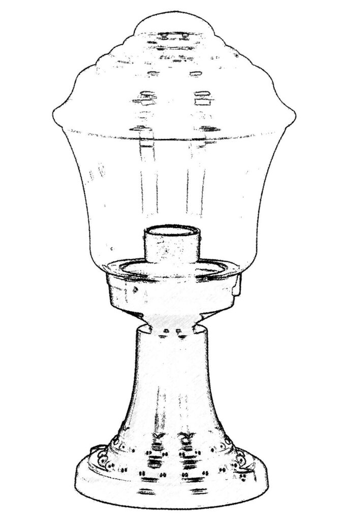 Āra lampa Avonni BSU-68201-BSY-M2-K, 1 gab. цена и информация | Āra apgaismojums | 220.lv