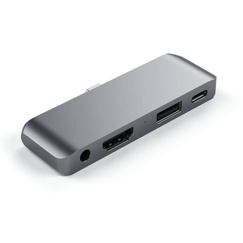 USB-C centrmezgls Satechi, HDMI, USB-A, 3.5 mm цена и информация | Adapteri un USB centrmezgli | 220.lv