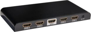 Разветвитель HDMI Techly HDMI 1/4 ULTRA HD 3D цена и информация | Адаптеры и USB разветвители | 220.lv